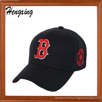 Gorra de béisbol negra de Bordado